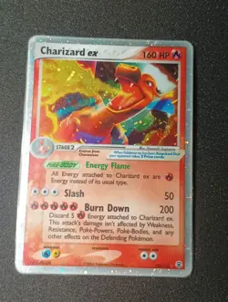 Pokemon Charizard ex 105/112 FireRed and LeafGreen. DAMAGED - Image 4