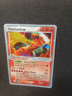 Pokemon Charizard ex 105/112 FireRed and LeafGreen. DAMAGED - Image 5