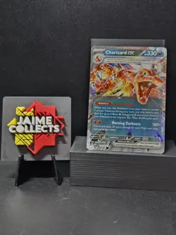 Pokemon Charizard ex 125/197 Obsidian Flames Double Rare Holofoil Near Mint - Image 1
