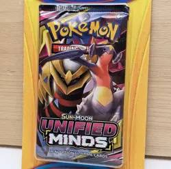 New Pokemon Sun and Moon Unified Minds Booster Pack With 1 EX GX - Rare Find! - Image 2