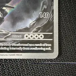 Steelix 150/132 Me01: Mega Evolution Illustration Rare Holo Full Art 200HP - Image 4