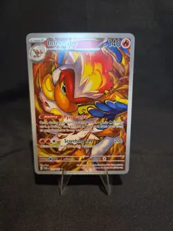 Pokemon TCG Infernape 173/167 Sv06 Twilight Masquerade IR Full Art Holo EN - Image 2