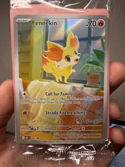 Fennekin - 080 (Pokemon Center Exclusive) Sealed Me: Mega Evolution Promo Holo S - Image 1