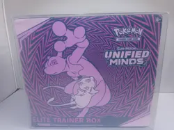 Pokemon Sun & Moon Unified Minds Elite Trainer Box DAMAGED - Image 1