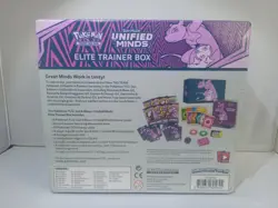 Pokemon Sun & Moon Unified Minds Elite Trainer Box DAMAGED - Image 5