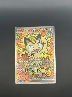 ⭐PACK FRESH POTENTIAL 10⭐Meowth ex #121 SIR Perfect Order SIR Pokemon ENG NM+ - Image 1