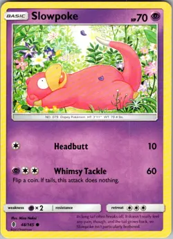 Slowpoke Guardians Rising 48/145 Common Pokemon Near Mint - Image 1