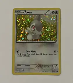 Axew McDonald's 2012 Pokemon TCG 12/12 Holo Promo Basic 60 HP English - Image 1