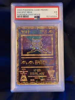 2000 POKEMON GAME MOVIE POKEMON 2000 ANCIENT MEW PSA 5 - Image 1