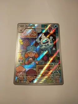 Pokemon TCG Vanillish Paradox Rift 190/182 Holo Illustration Rare - Image 1