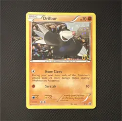 2012 Drilbur 8/12 McDonald's Promo Holo - Image 1