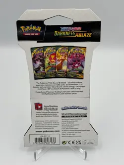 Pokemon TCG Sword & Shield Darkness Ablaze Sleeved Booster Pack Bundles (RARE) - Image 5