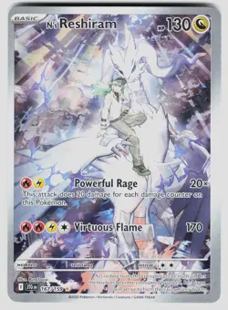 N'S RESHIRAM 167/159 ILLUSTRATION RARE JOURNEY TOGETHER POKEMON NM/M - Image 1