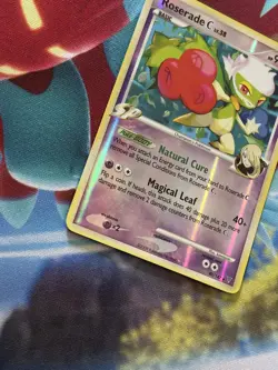 Roserade C 40/147 Rare Supreme Victors Pokemon Reverse Holo LP - Image 3