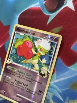 Roserade C 40/147 Rare Supreme Victors Pokemon Reverse Holo LP - Image 4