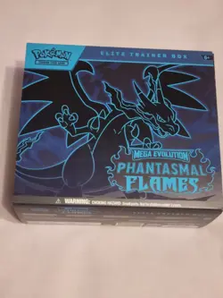 Pokemon TCG Phantasmal Flames ETB Elite Trainer Box opened Read Description.... - Image 4