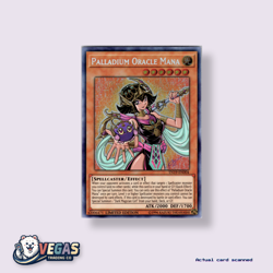 Yu-Gi-Oh! Limited Edition Palladium Oracle Mana Prismatic SR TN19-EN004 NM - Image 1