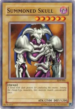 1x (P) Summoned Skull - SDY-004 - Common - Unlimited Edition YuGiOh - Image 1