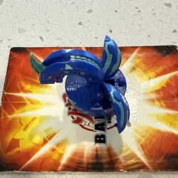 Bakugan B1 Aquos Dragonoid 520G Blue Battle Brawlers RARE - Image 1