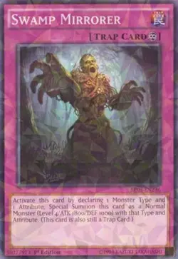 1x (P) Swamp Mirrorer - BP03-EN236 - Shatterfoil - 1st Edition YuGiOh - Image 1