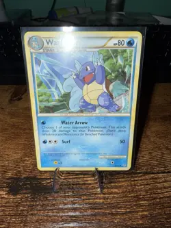 Pokemon TCG Unleashed Wartortle Card 42/95 Regular Uncommon, Near Mint Condition - Image 2