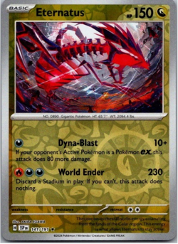 Eternatus 141/191 | Surging Sparks | Rare Reverse Holo | NM Pokemon Card - Image 1