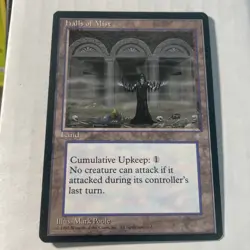 MTG Halls of Mist LP Ice Age ICE English Magic card old school - Image 1