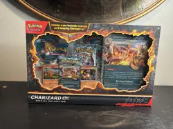 Pokemon TCG Charizard ex Special Collection Box Promo Oversize Card English 2023 - Image 1