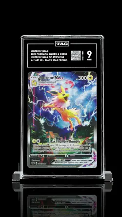 SWSH: Sword & Shield Promo Cards #SWSH184 Jolteon VMAX TAG 9 - Image 1