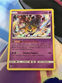 Pokemon Giratina Holo Rare 97/214 Pokemon TCG Card LP - Image 1
