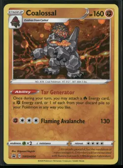 Coalossal - Holo Promo SWSH: Sword & Shield Promo Cards SWSH054 NM - Image 1