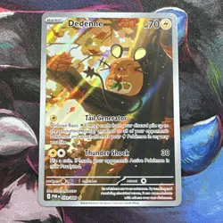 Dedenne 093/088 Perfect Order Illustration Rare Pokemon TCG Card - Pack Fresh - Image 1