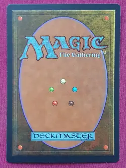 Magic The Gathering MIRAGE DELIRIUM black/red card MTG - Image 2