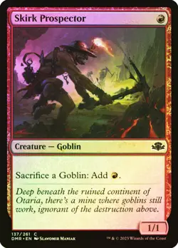 MTG FOIL Skirk Prospector - Dominaria Remastered #137 - Image 1
