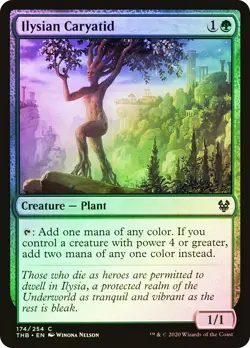 MTG FOIL Ilysian Caryatid - Theros Beyond Death #174 - Image 1