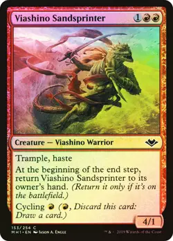 MTG FOIL Viashino Sandsprinter - Modern Horizons #153 - Image 1