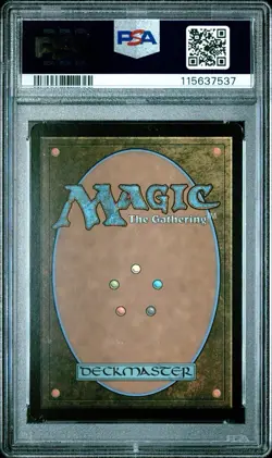 PSA 9 MTG LTC Lord Of The Rings Weathertop Surge Foil 0393 Deserted Temple - Image 2