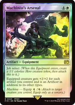 MTG FOIL Machinist's Arsenal - FINAL FANTASY #023 - Image 1