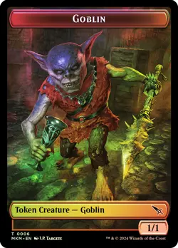 MTG FOIL {Goblin Token} // {Thopter Token} (1/1) - Murders at Karlov Manor #006 - Image 1