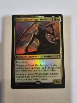 Mirri, Weatherlight Duelist Commander Masters Foil - Image 1