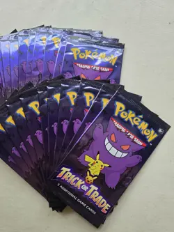 Pokemon Cards Lot Of 25 Trick Or Trade Packs, New, Unopened - Image 2