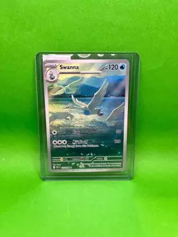 2025 Pokemon SV White Flare WHT EN Swanna Illustration Rare #110/086 - Image 1