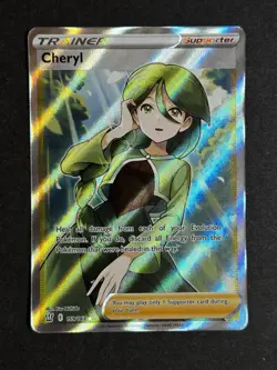 Cheryl 159/163 Battle Styles Full Art Trainer Pokemon TCG NM/Near Mint - Image 1