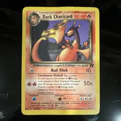 The Pokemon Company Dark Charizard 21/82 Team Rocket Regular 80 HP English - Image 1