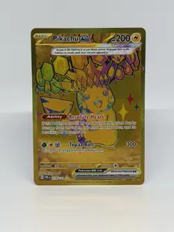 2025 Pokemon TCG Prismatic Evolutions 179/131 Pikachu ex Hyper Rare - Image 1