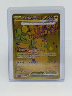 2025 Pokemon TCG Prismatic Evolutions 179/131 Pikachu ex Hyper Rare - Image 3