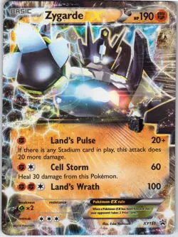 Zygarde EX – Pokemon TCG Black Star Promo XY151 Ultra Rare MP - Image 1