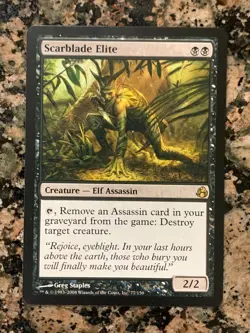 MTG Scarblade Elite x1 Morningtide NM, Magic the Gathering - Image 1