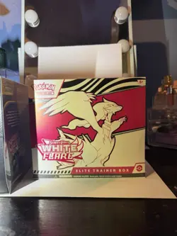 FACTORY SEALED-NEW-Pokemon TCG White Flare Elite Trainer Box - 9 Packs - Image 1