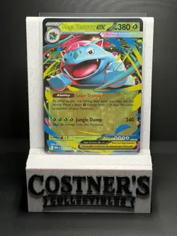 Mega Venusaur ex 003/132 Double Rare Pokemon Me01: Mega Evolution Holo - Image 1